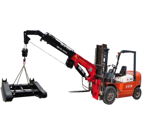 New-Design-2-5-Ton-Hydraulic-Forklift-Crane-Boom-with-Jib-Attachment